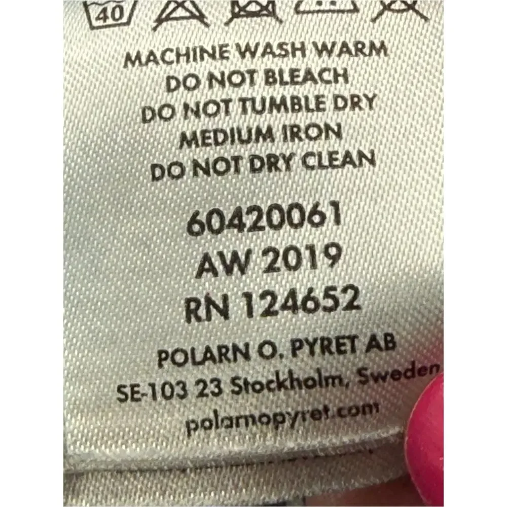 POLARN O. PYRET SWEDEN ROBIN DARK WASH JEANS TODDLER SIZE 1 - 1.5 YEARS